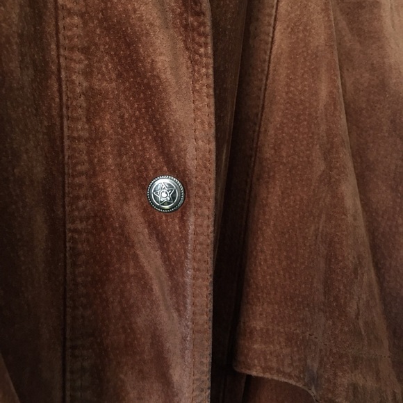 Authentic Brown Leather Jacket - Picture 4 of 4